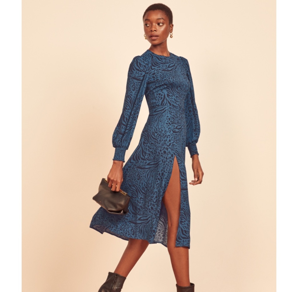 Reformation BNWT Allegra Dress in Vixen